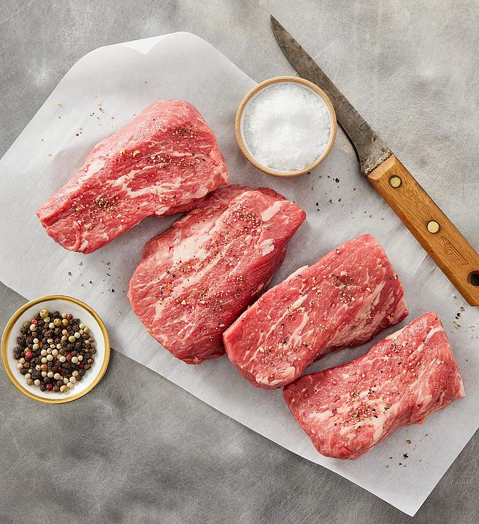 Grass Fed Beef Tri Tip Steak Four 12 Ounce