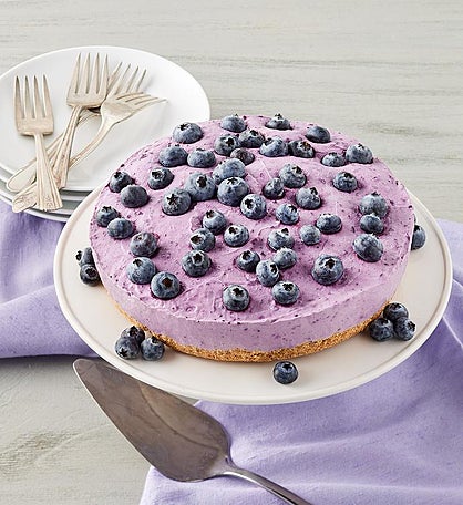 Whipped Blueberry Cheesecake