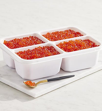 MSC Wild Alaskan Sockeye Salmon Roe Ikura - 2 lb 3 oz tray