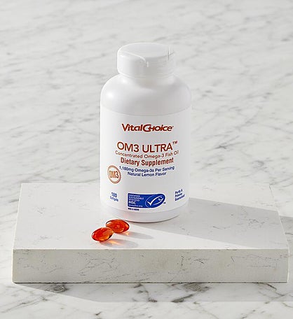 MSC OM3 Ultra™ Concentrated Omega-3 Fish Oil Dietary Supplement