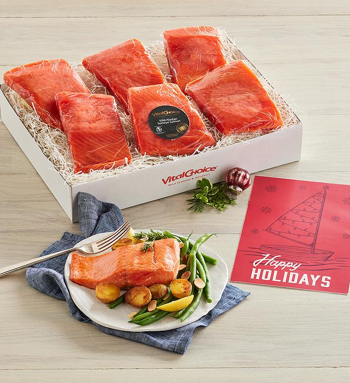 MSC Wild Alaskan Sockeye Salmon - Holiday Gift | Vital Choice