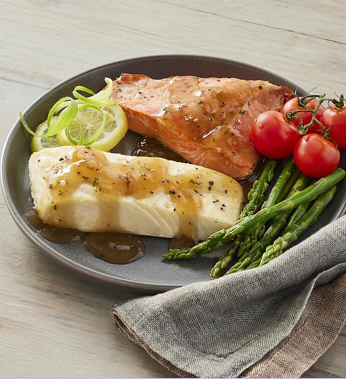 MSC Wild Alaskan Sockeye & Halibut Duo