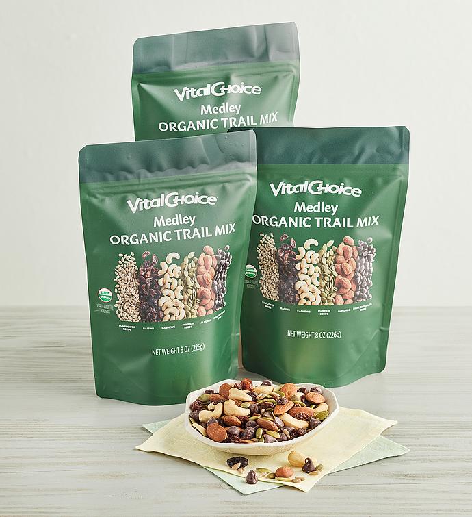 Medley Organic Trail Mix 3-Pack 