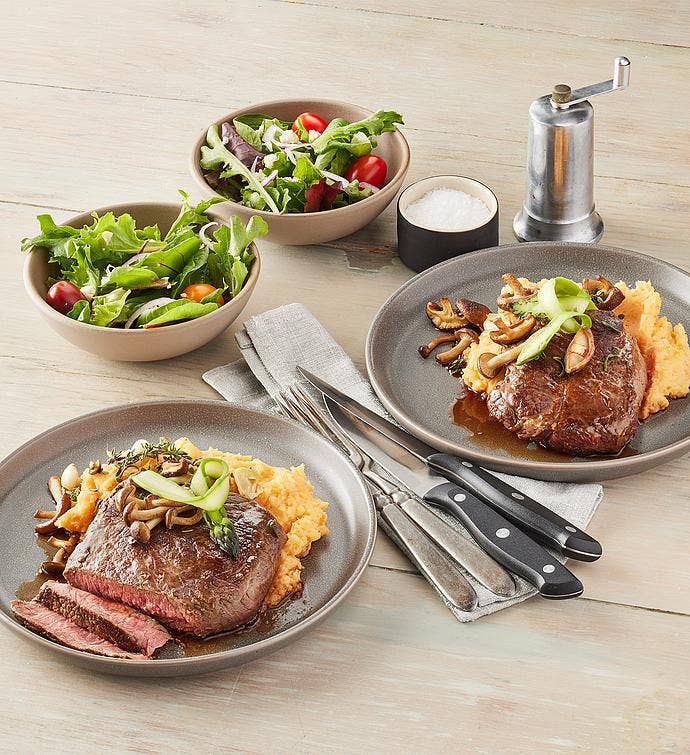 Bison Sirloin Steaks Two Ounce