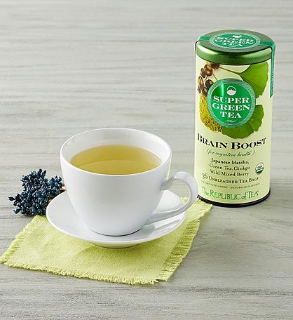 Organic Brain Boost SuperGreen Tea