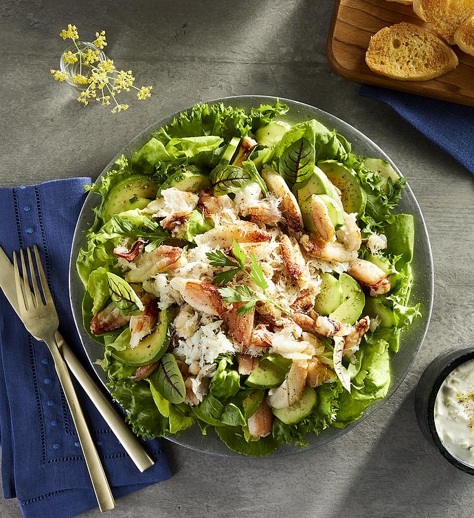 Dungeness Crab Meat cooked, shucked, oz package