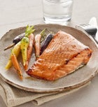 Wild Pacific King Salmon - skin-on, boneless, 4 oz portions (6)