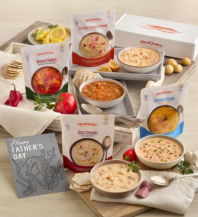 Father's Day Seafood Soup Sampler