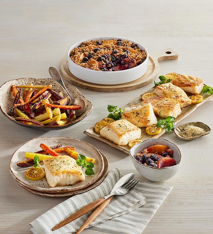 Wild Chilean Seabass Easy-Does-It Dinner