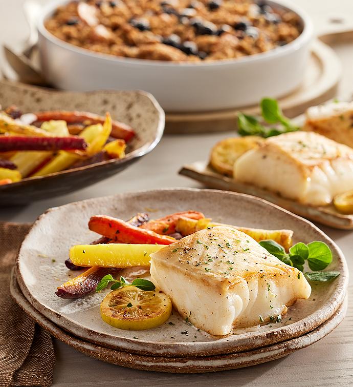 Wild Chilean Seabass Easy-Does-It Dinner