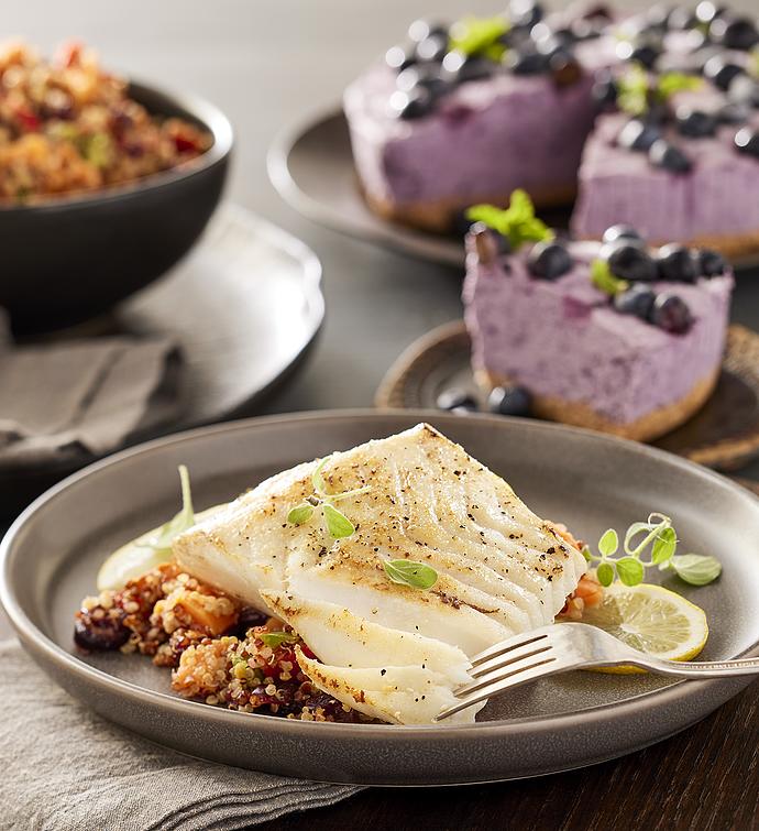 Wild Halibut Easy-Does-It Dinner