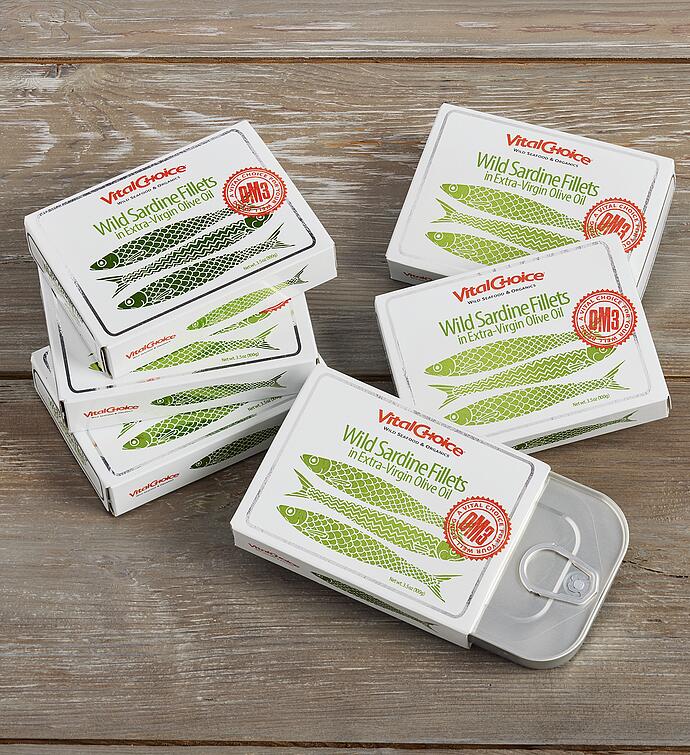 Wild Sardines in Extra Virgin Olive Oil