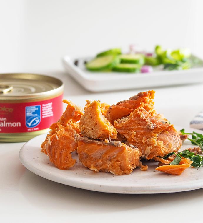 MSC Canned Sockeye Salmon   with edible skin & bones, no added salt
