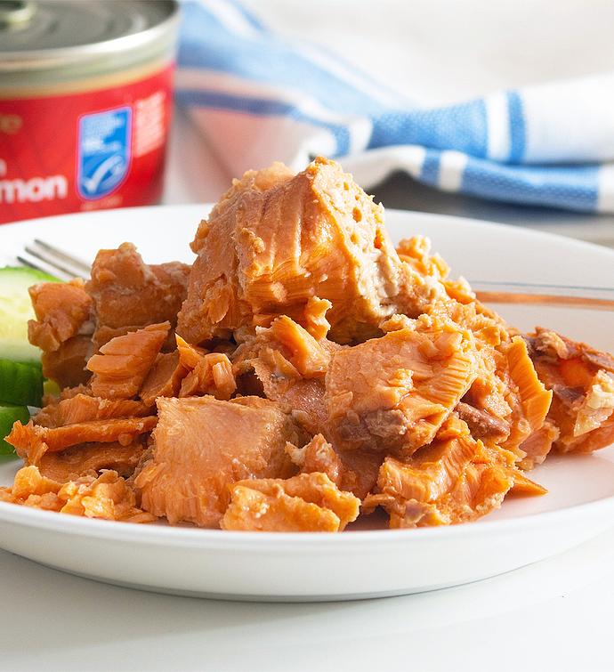 MSC Canned Sockeye Salmon - skinless, boneless