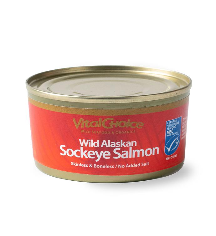 MSC Canned Sockeye Salmon   skinless, boneless, no added salt
