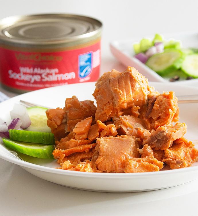 MSC Canned Sockeye Salmon   skinless, boneless, no added salt