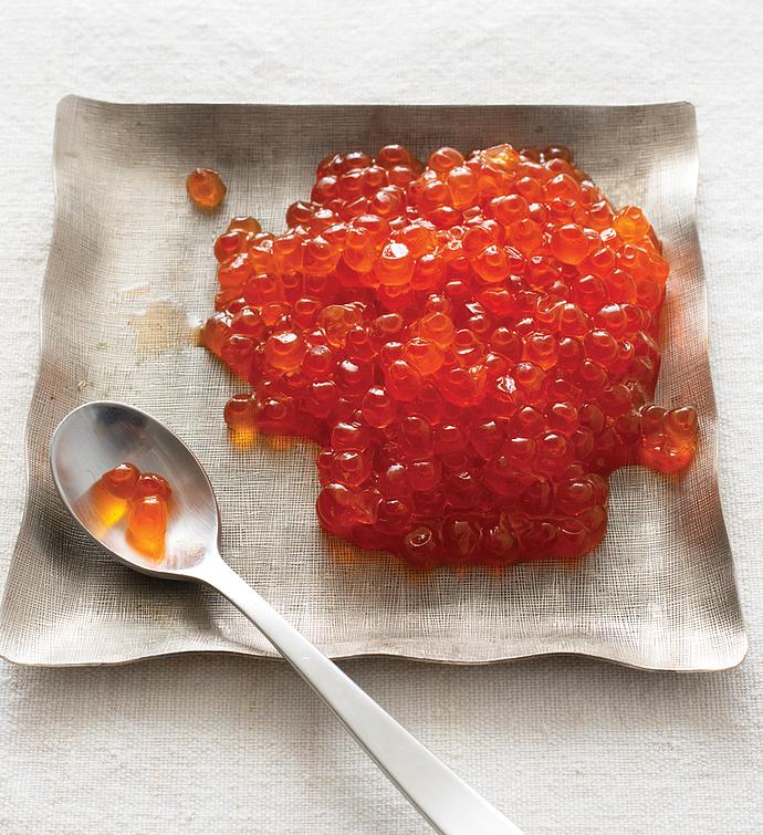 MSC Wild Alaskan Pink Salmon Roe Ikura oz tray