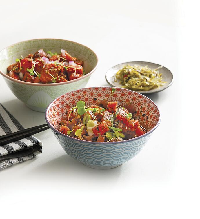 Wild Yellowfin  Ahi  Tuna Poke Kit